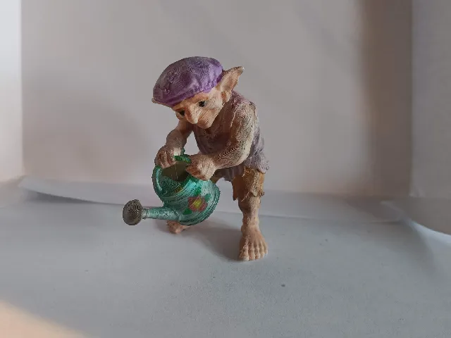 Goblin with watering can