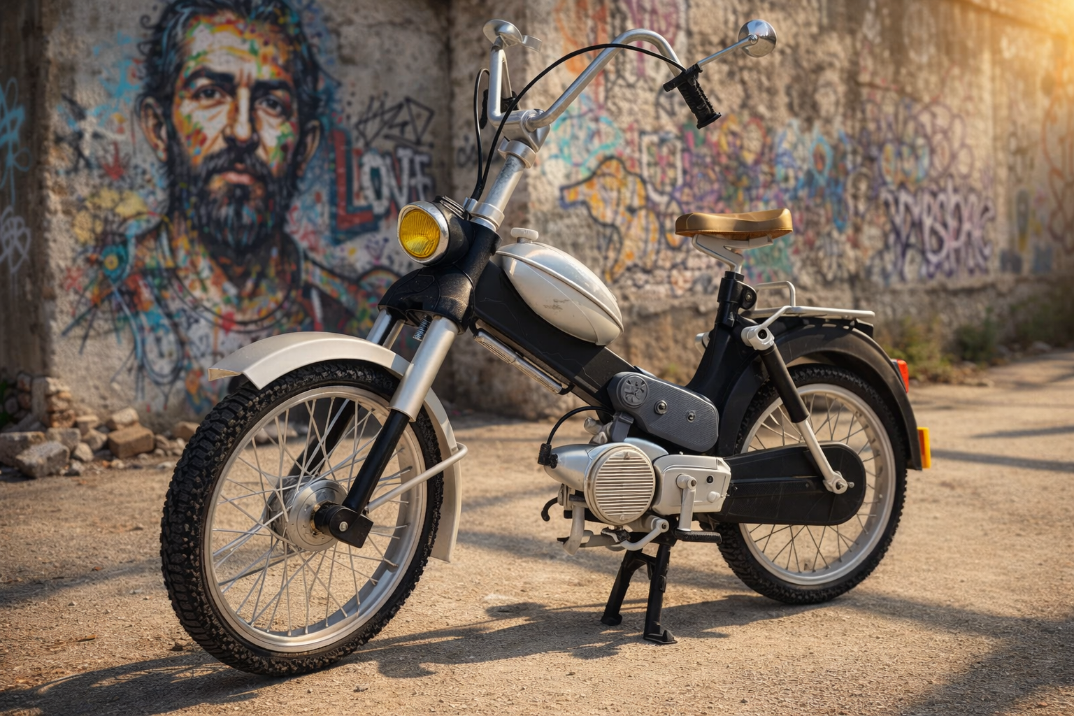Puch MV50 1974 scale 1:8 Designer Ed van der Heijden.