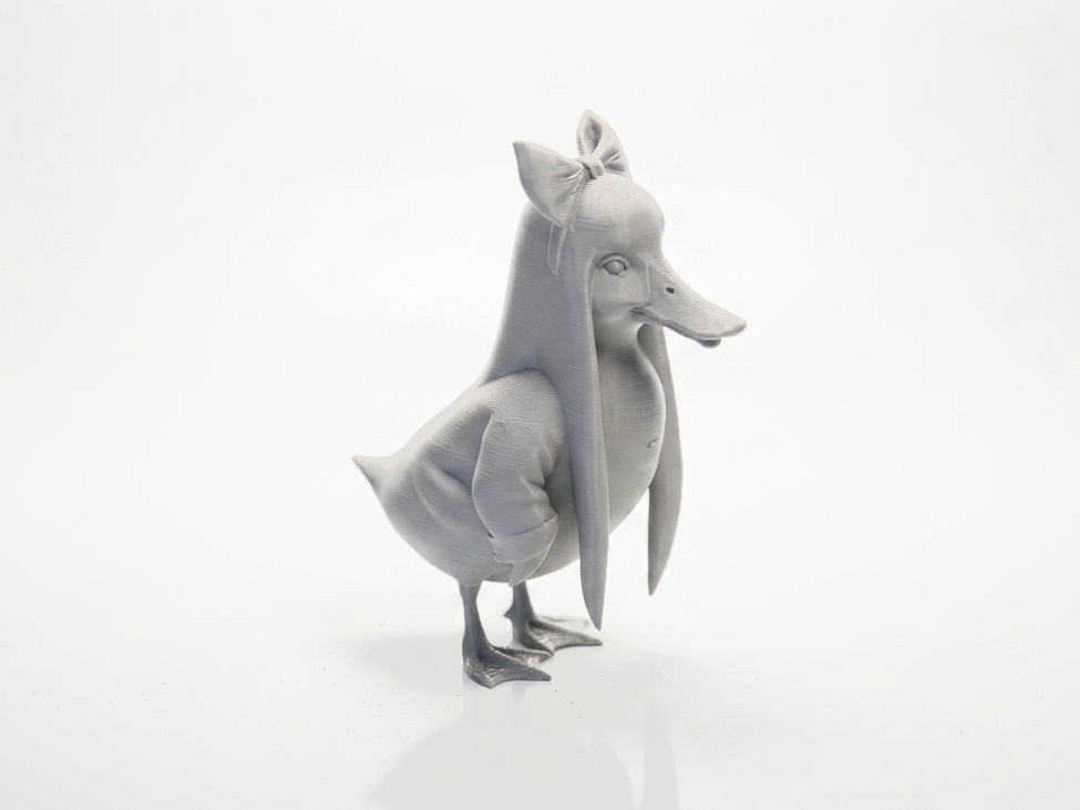 Cute Duck Figurine Chibi & Cute Animal 3D Printable
