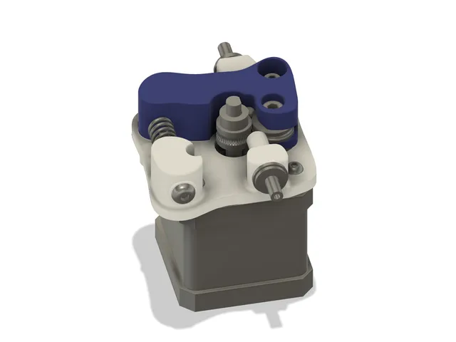 BRANCA R59 – AI-designed Ender 3 Pro extruder (reuses your stock hardware)