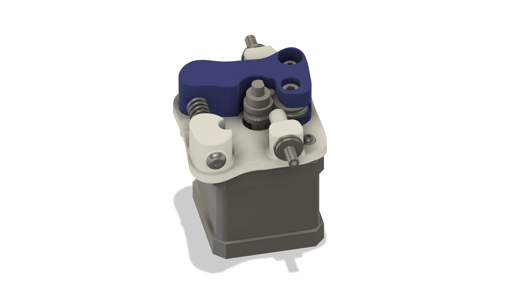 BRANCA R59 – AI-designed Ender 3 Pro extruder (reuses your stock hardware)