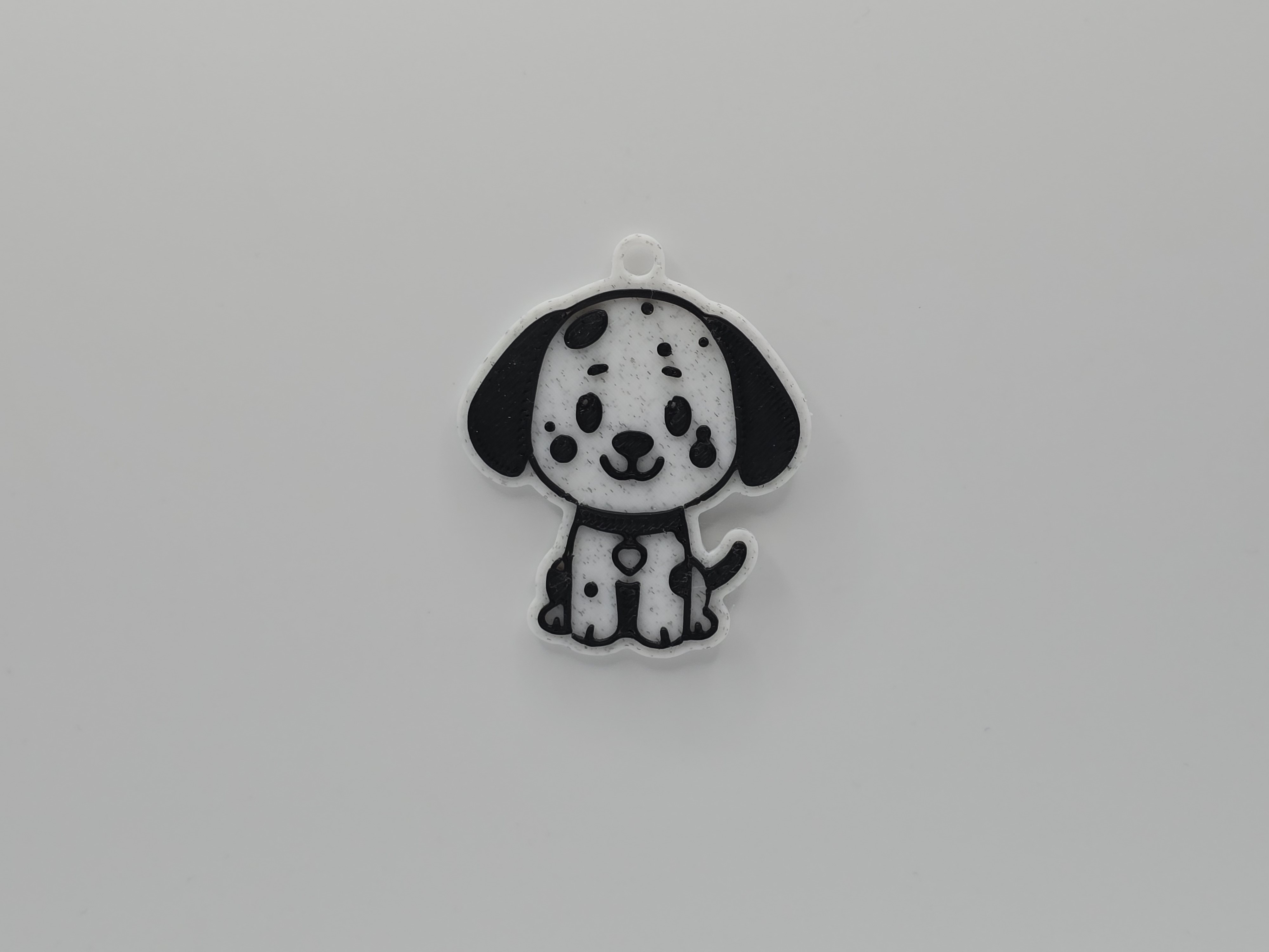 Cute Dalmatian/Dog Keychain