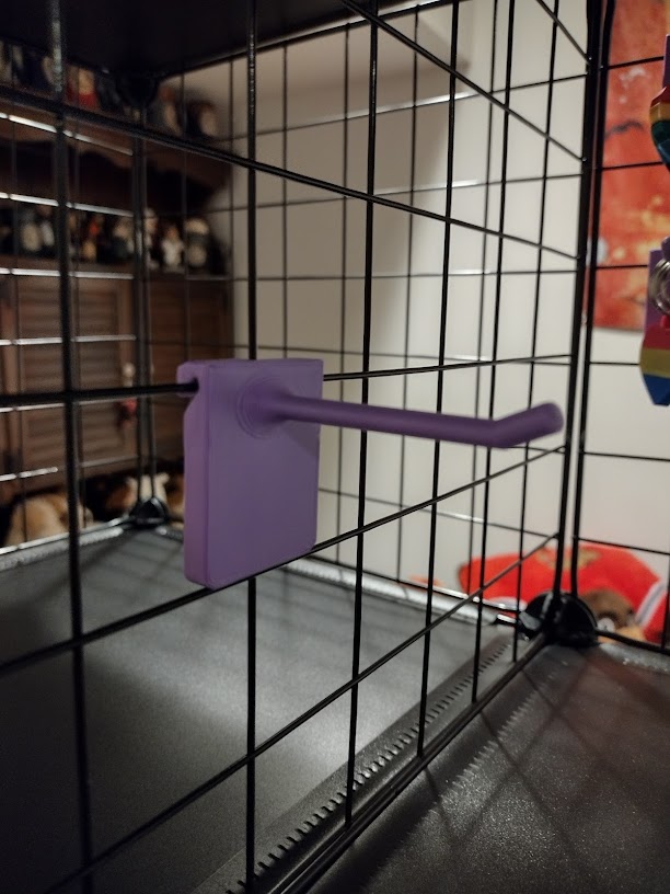Miniatura 3 do modelo 3D Wire Storage Cube Hook Modified