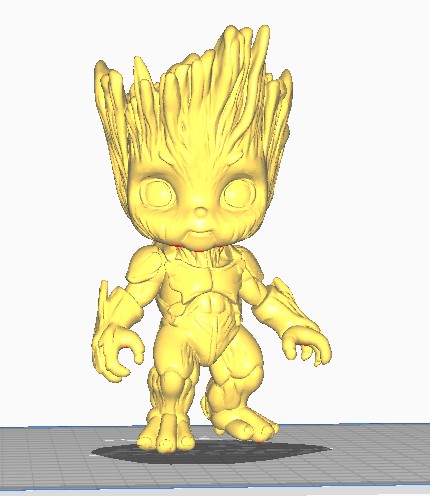 Miniatura 4 do modelo 3D MINI GROOT