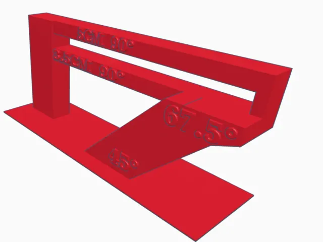 Ultimate overhang/bridging test.