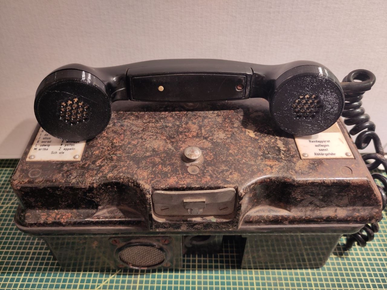 NVA Field phone FF63M Handapparat/Handset end cap