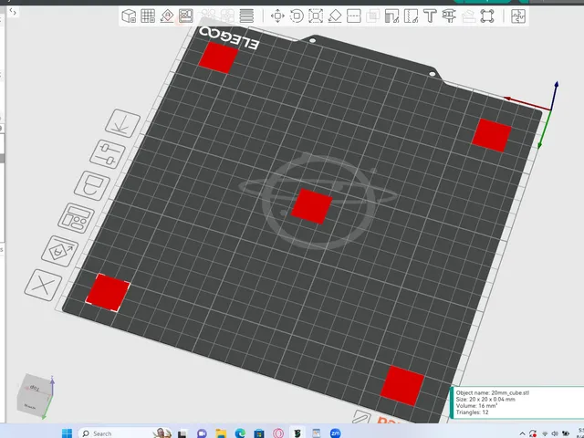 Bed calibration