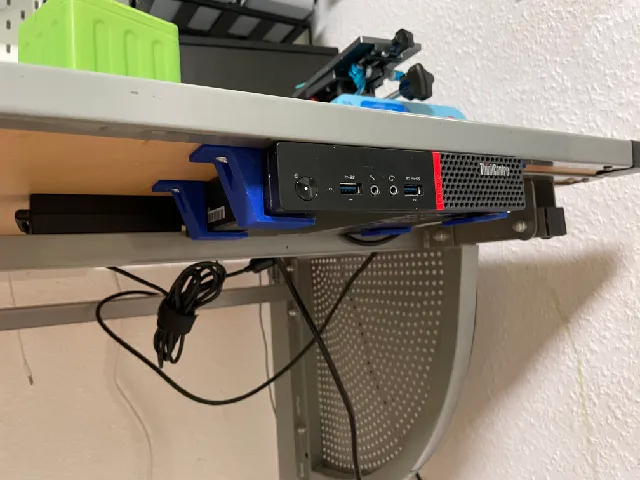 Lenovo ThinkCentre M700, M710q underdesk mounts