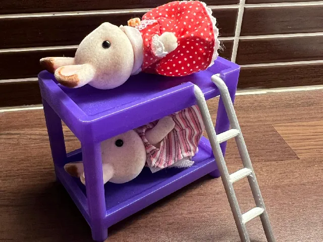 Sylvanian Families bunk bed and ladder