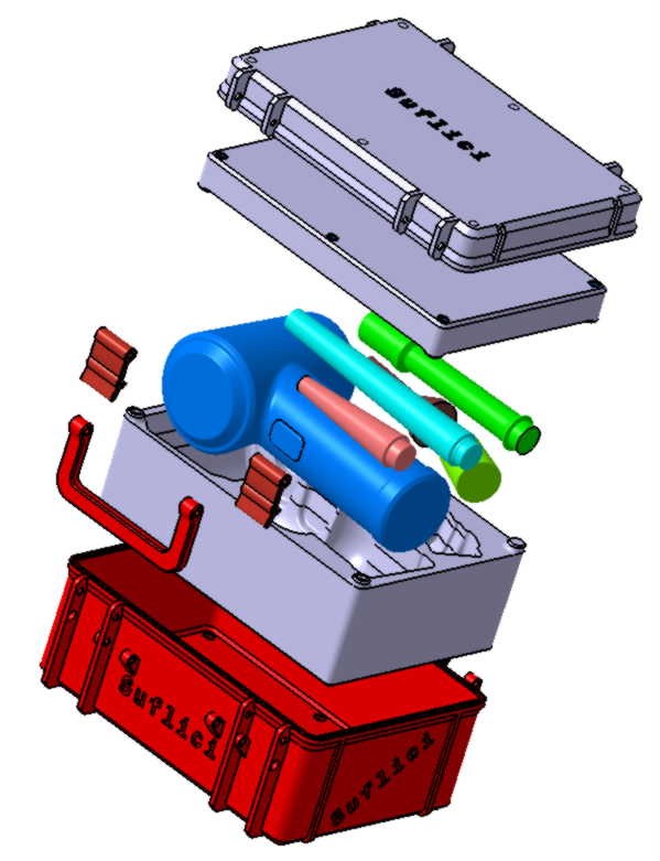 Rugged Box for Temu Blower
