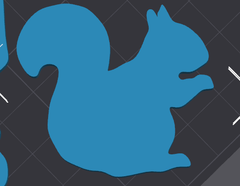 Squirrel Stencil