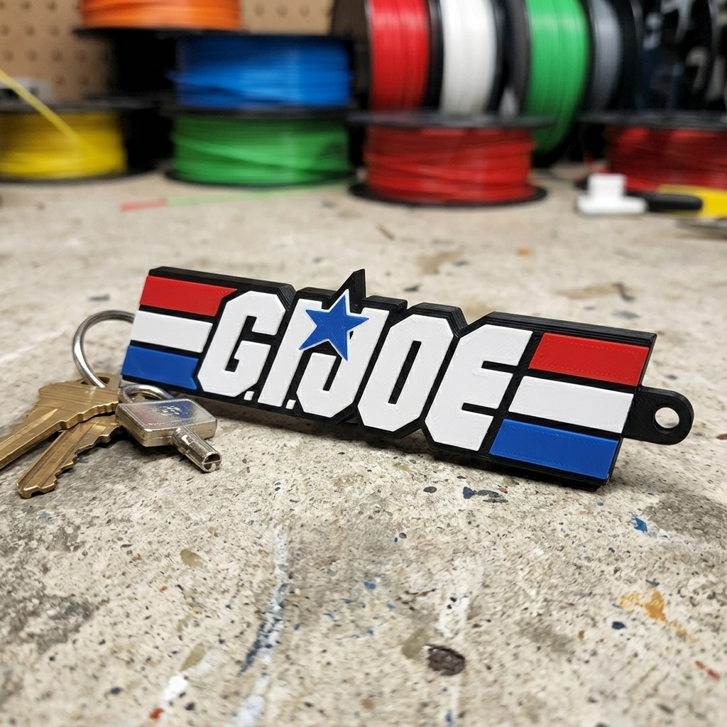 HypeTag — GiJoe Keychain / Pendant