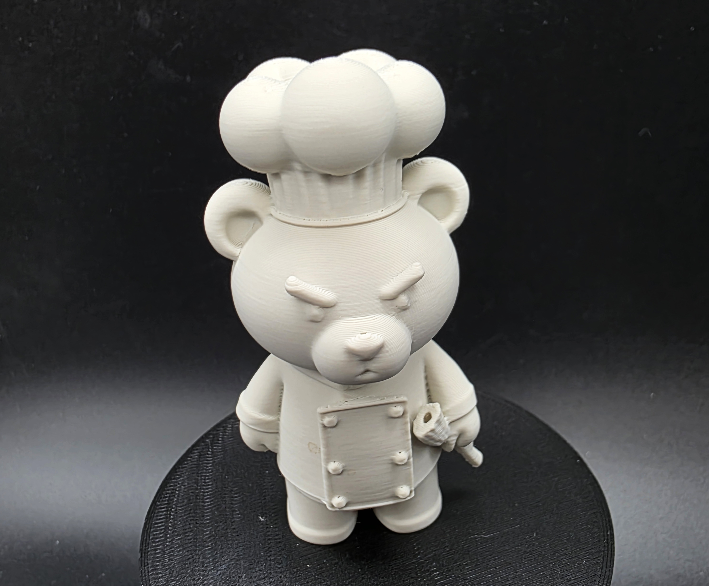 Miniatura 3 do modelo 3D Angry Bear Chef
