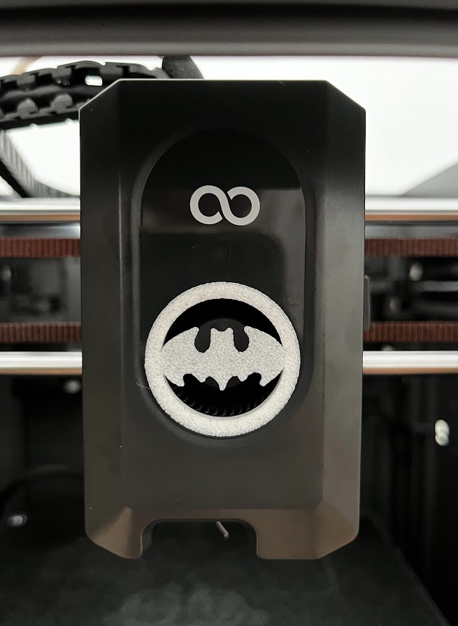 Extruder fan cover for Centauri Carbon - Super Heroes