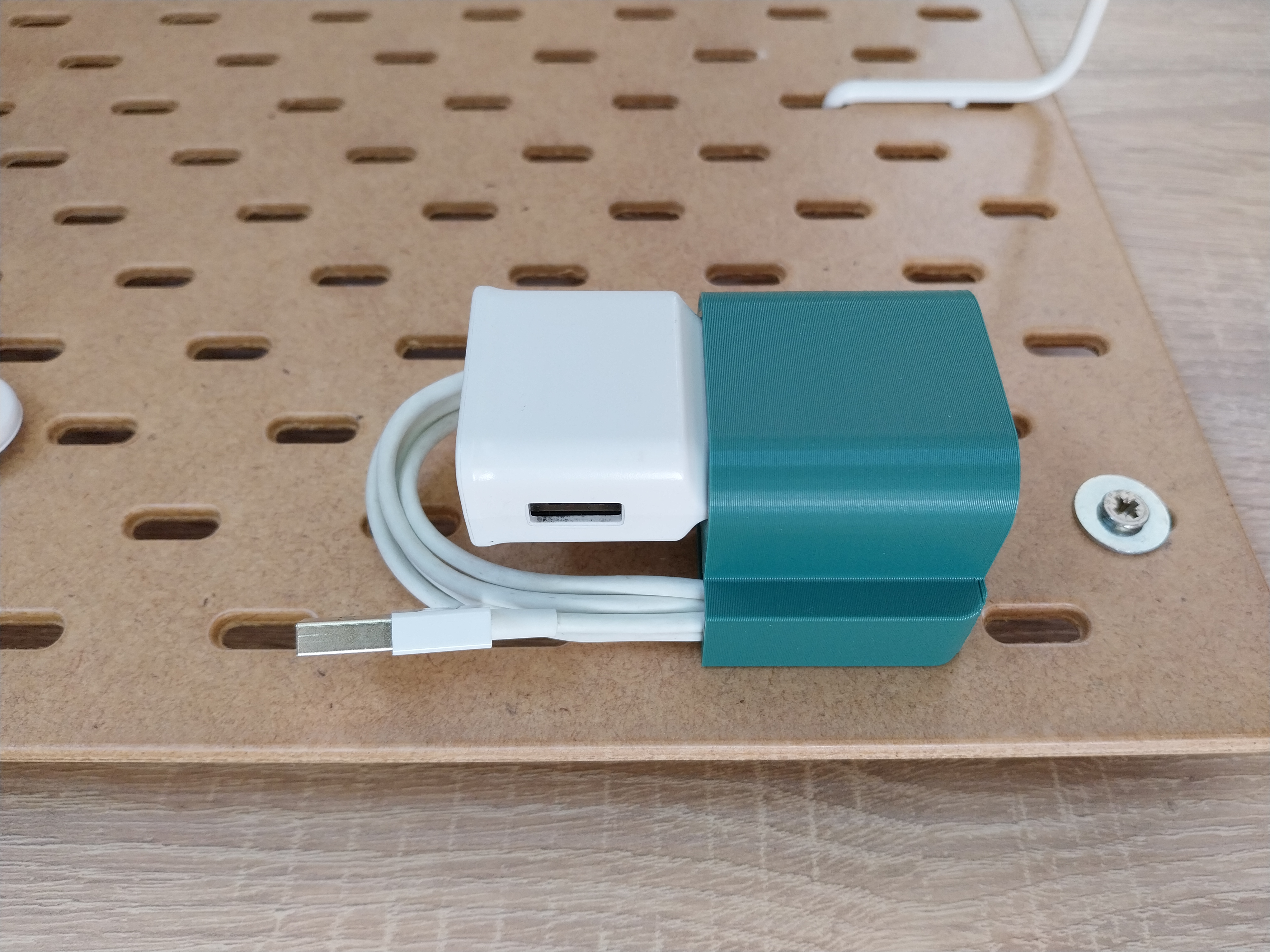 Kabelhalter für Skadis - Cable holder for Skadis