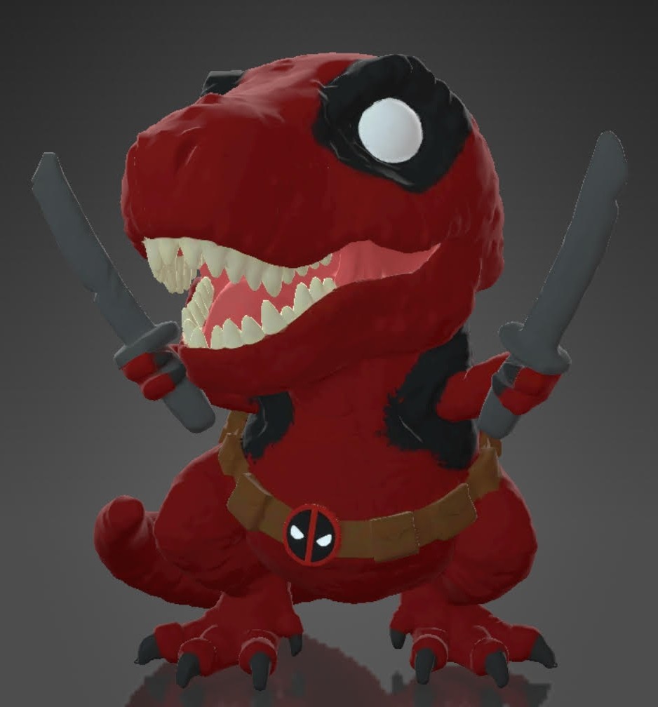 Marvel Deadpool/Dinopool Variant Funko Pop