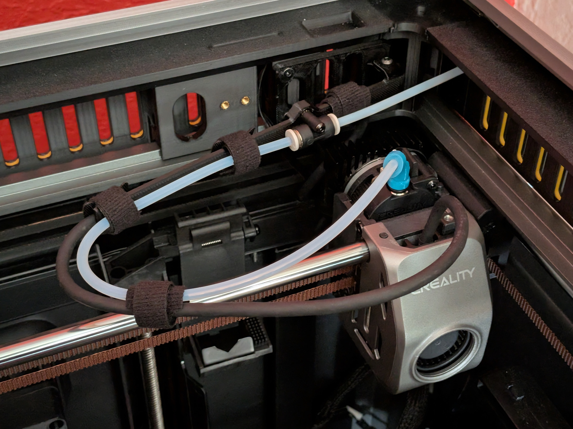 SwingArm for K1/C/SE with Frame Extension Lid Riser (Prusa Remix)