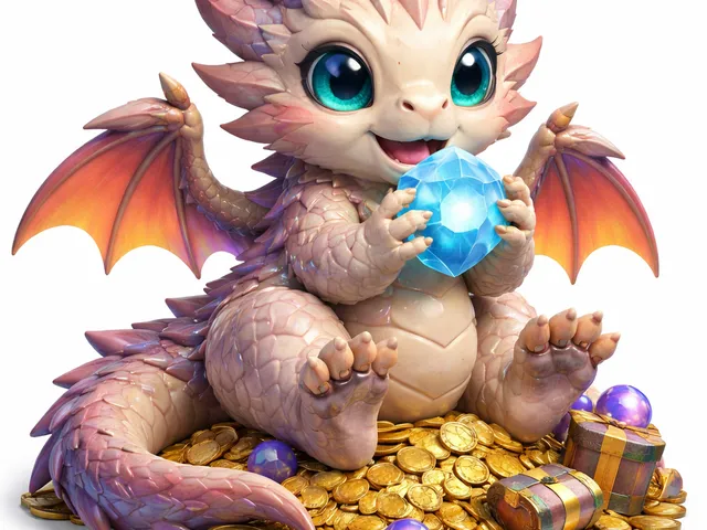 Little Cute tresure dragon