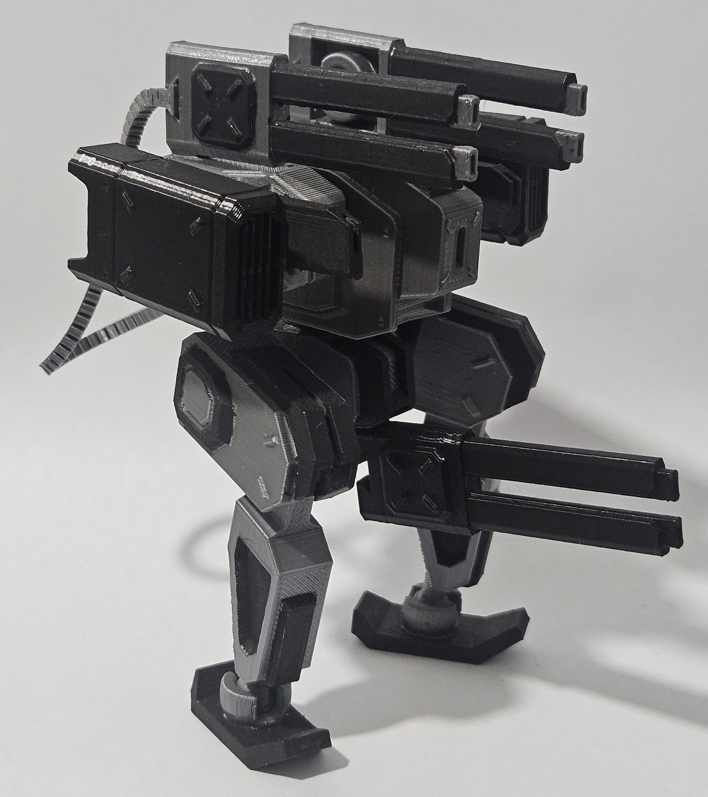 Mech Modular NG2 Separated guns and un-balled version