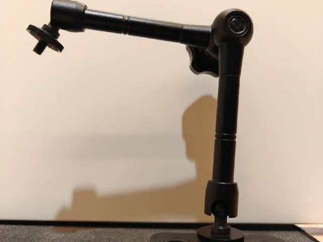 Sockel für 1/4" Kamera Gelenkarm 40x40 Profil