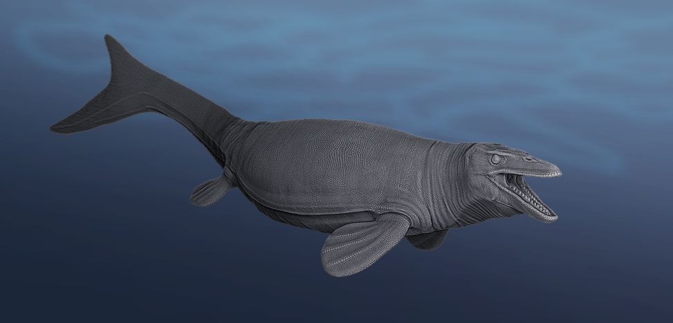 Tylosaurus Figurine