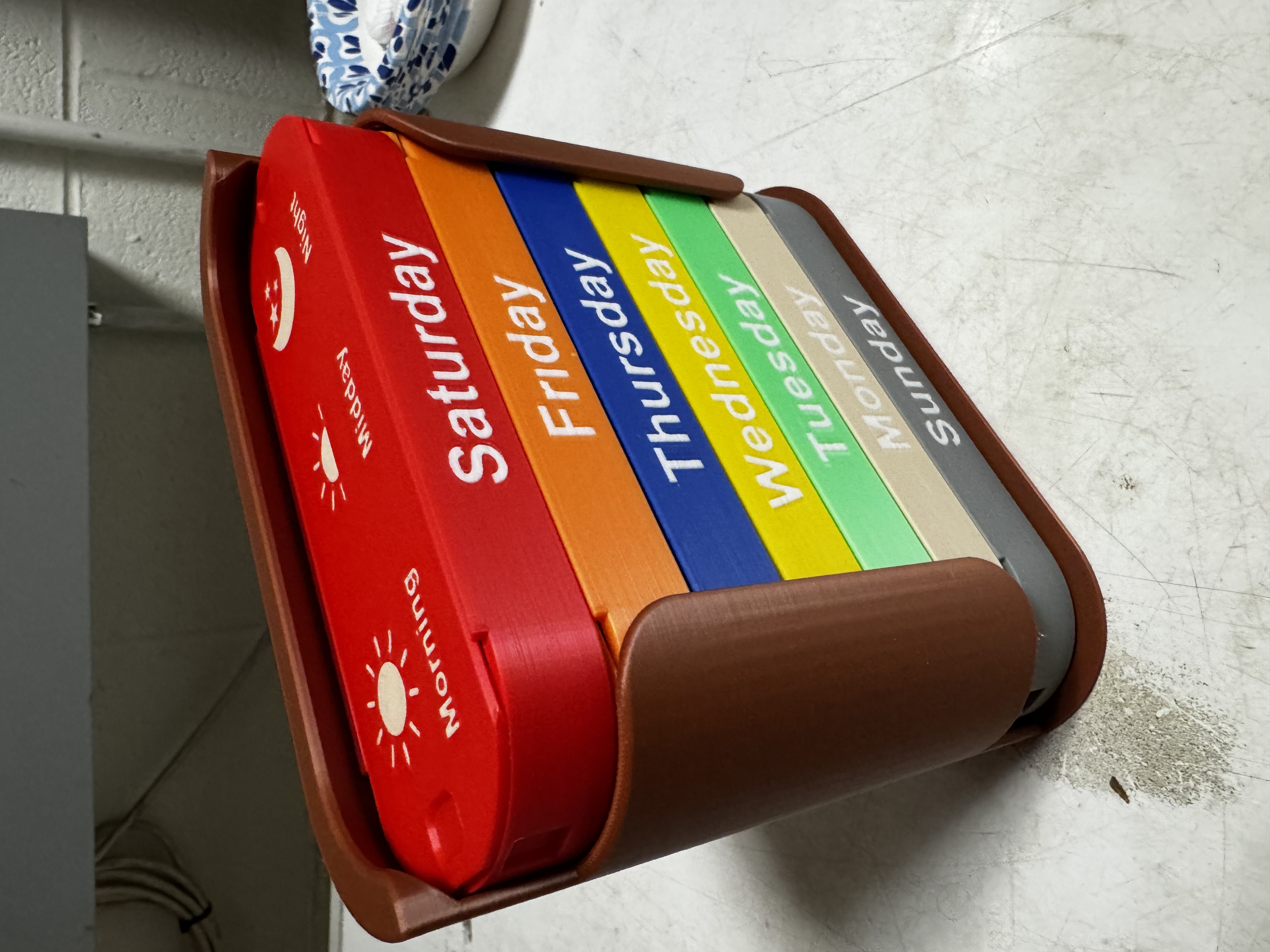 Pill Box Organizer