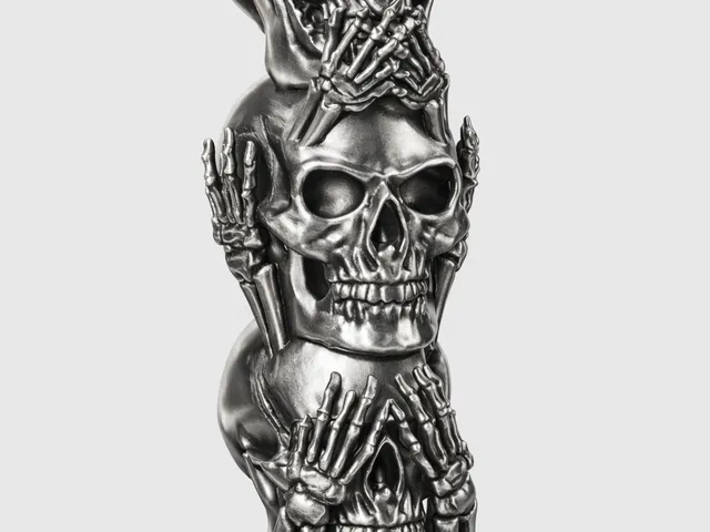 Skull Trio – See No Evil, Hear No Evil, Speak No Evil Bust