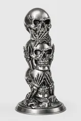 Skull Trio – See No Evil, Hear No Evil, Speak No Evil Bust