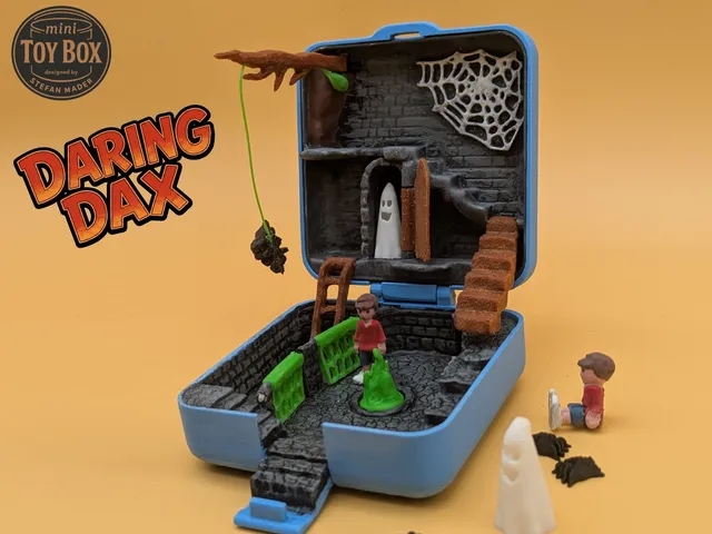 Mini ToyBox - Daring Dax Escapes the Spider Dungeon