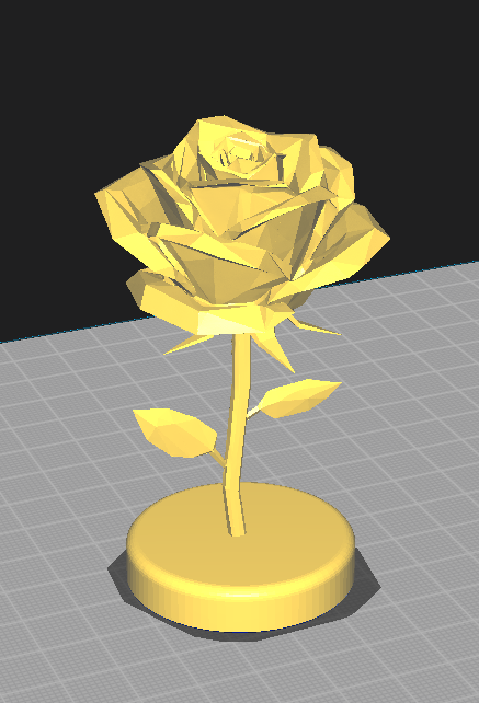 Low Poly Rose