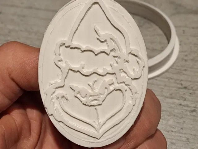 Grinch cookie cutter