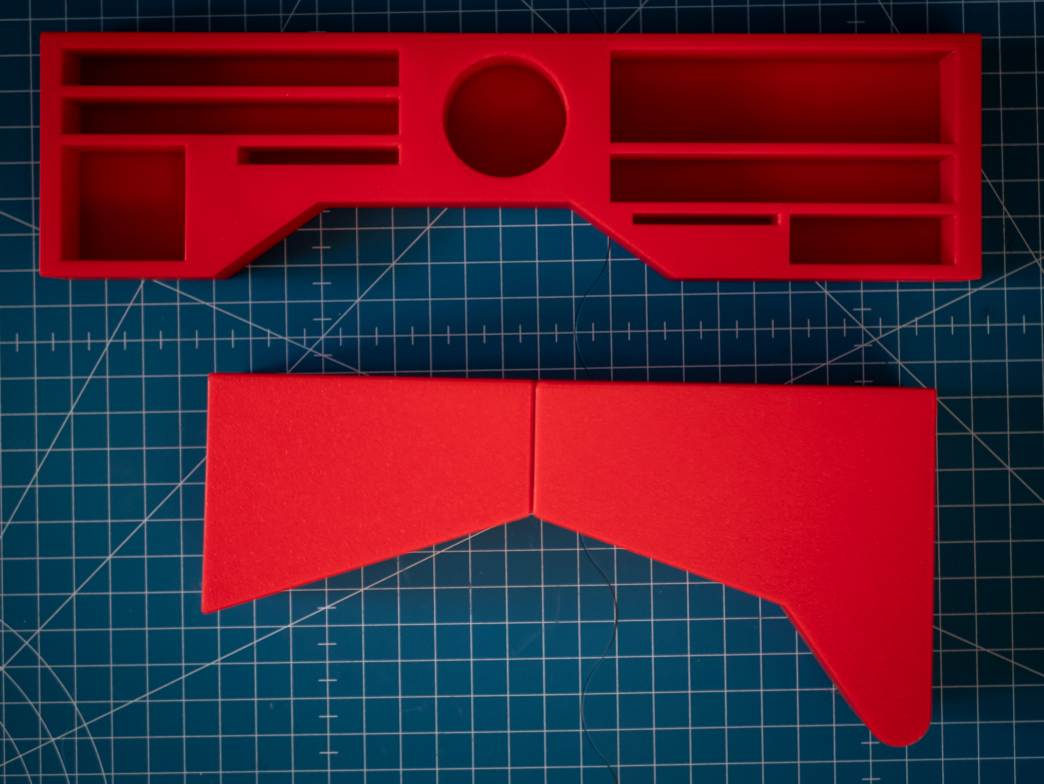 Mycelia Organizer / Inlay with cutouts for easy opening