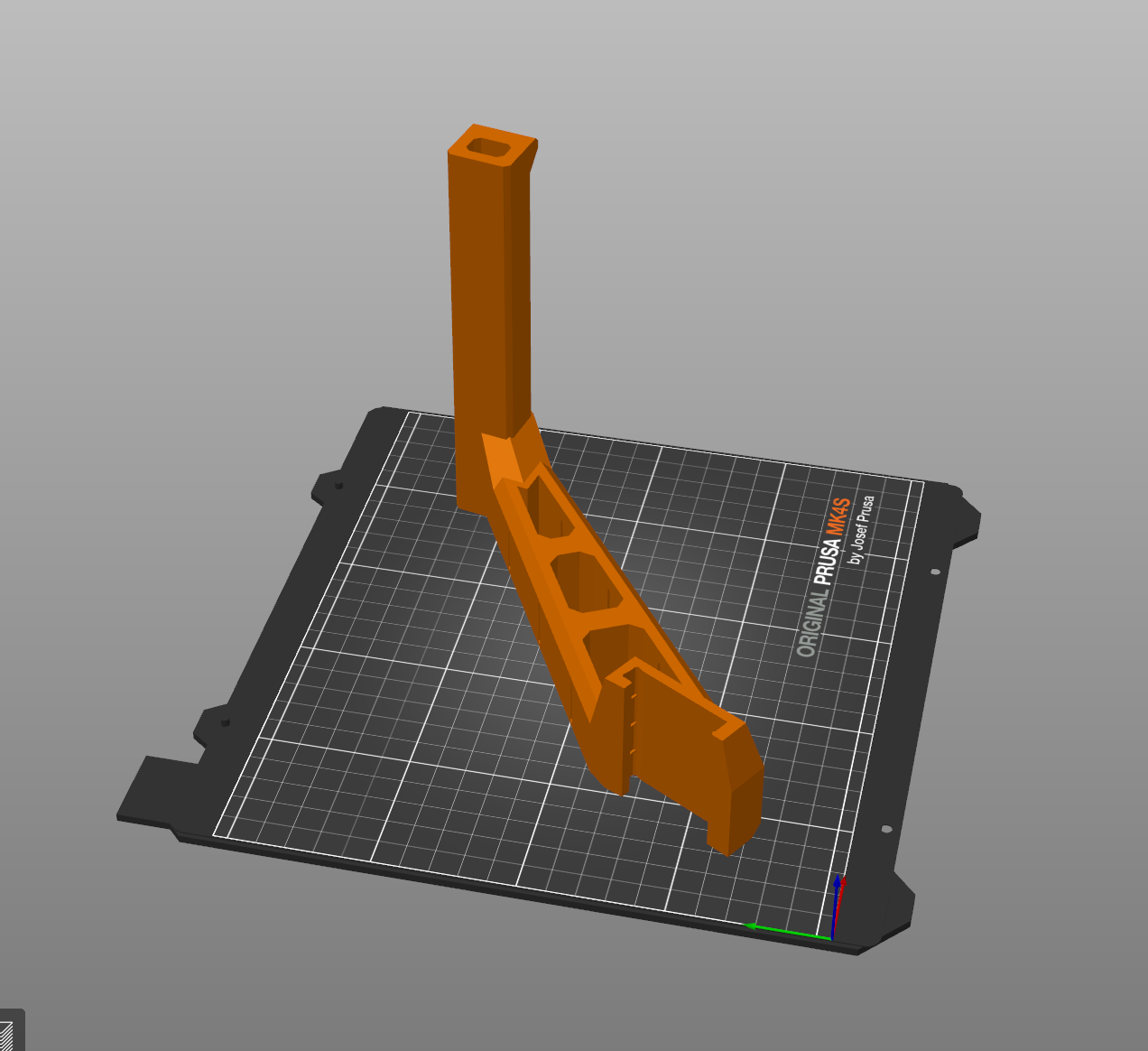 F-Box Spool Bracket - modified to eliminate interference