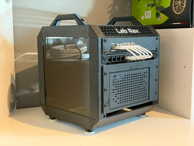 3U Mini PC 10 inch server mount