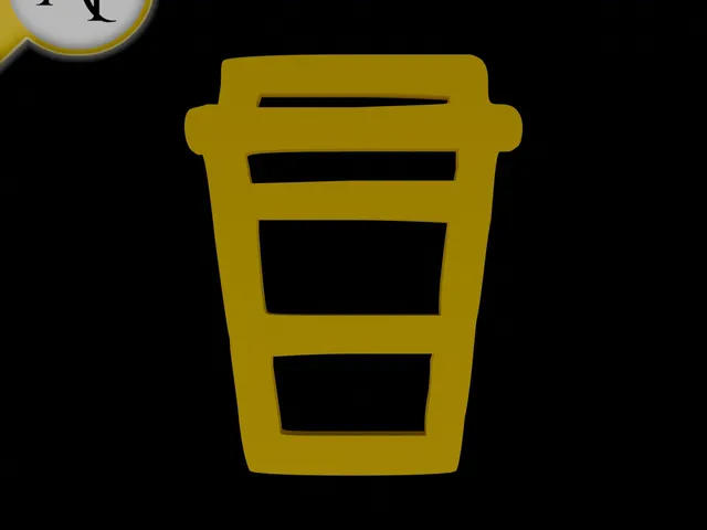 Simple Coffee Cup Symbol - 2D Art