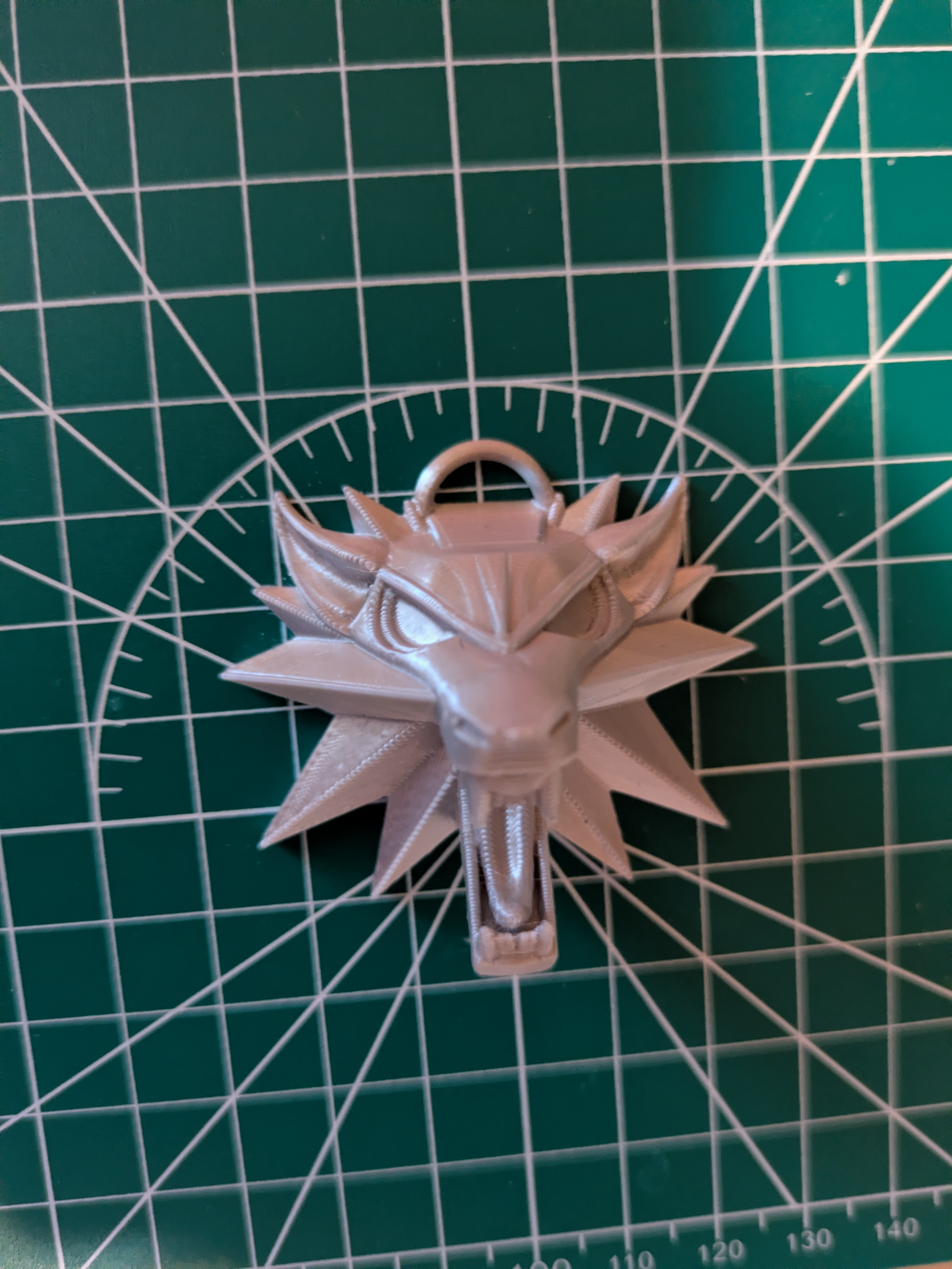 Witcher Wolf Amulet/Pendant/Keychain
