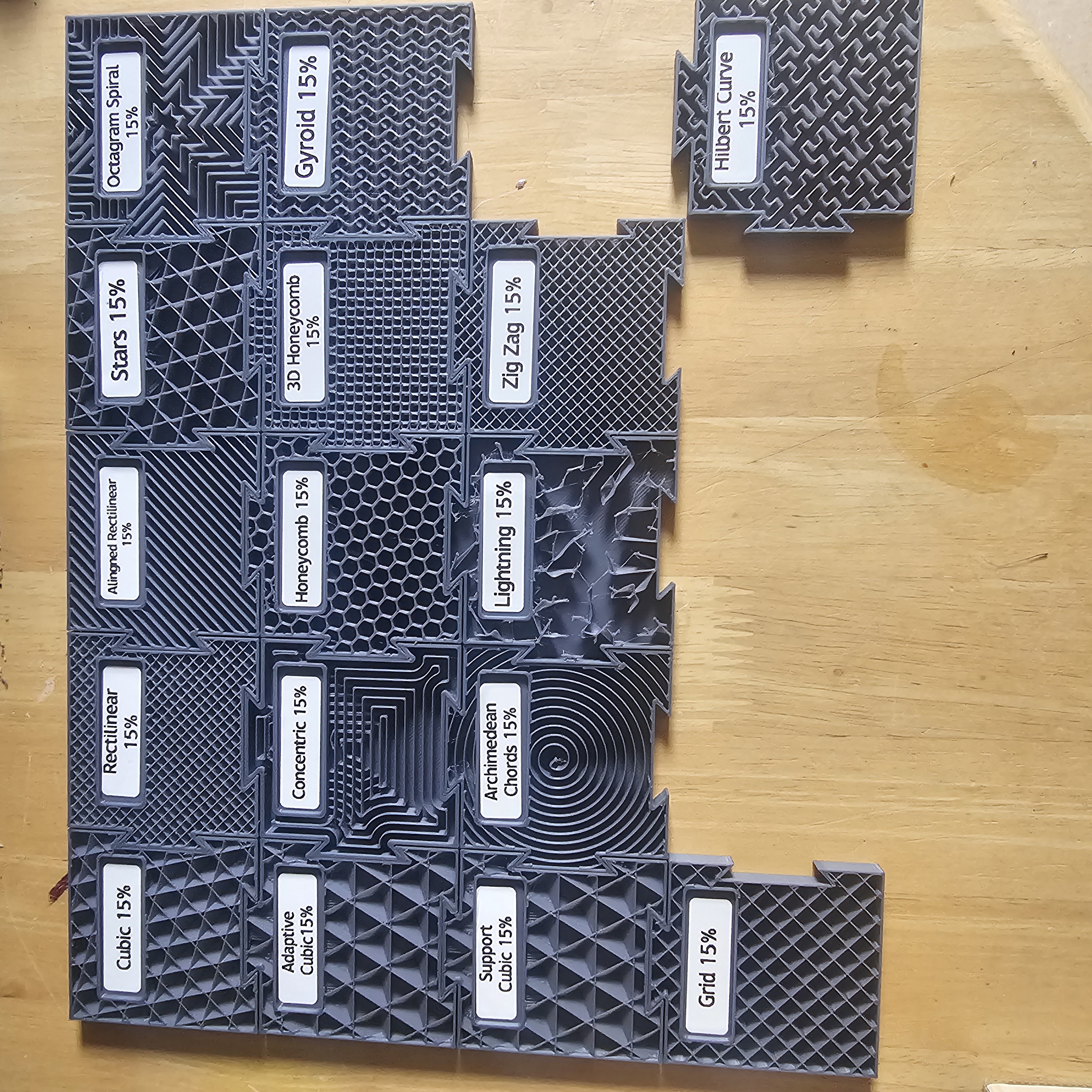 Infill Sample Tiles