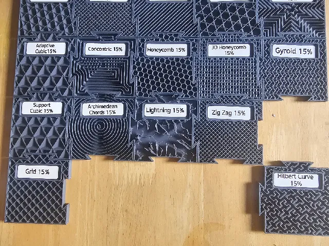 Infill Sample Tiles