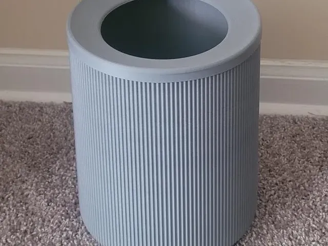 Ribbed Mini Trashcan