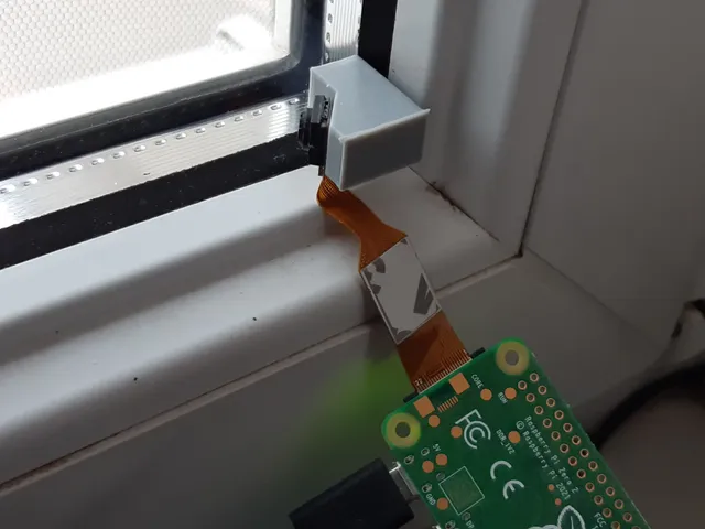 Raspberry mini size camera holder
