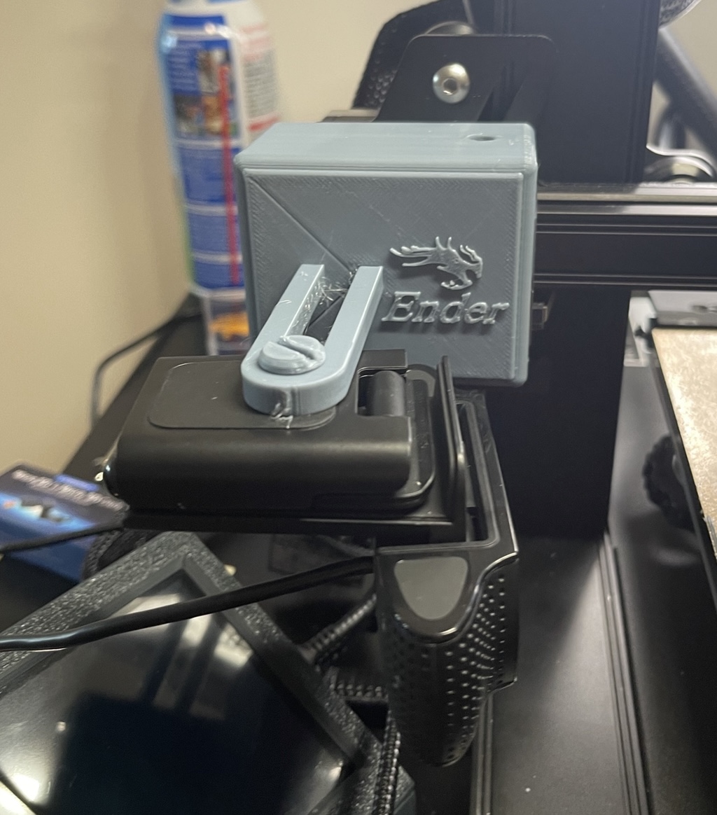 Ender 3 S1 Z axis Camera Mount Logitech C920 With Updated Version By ender-3-s1-z-axis-camera-mount-logitech-c920-with-updated-version-by