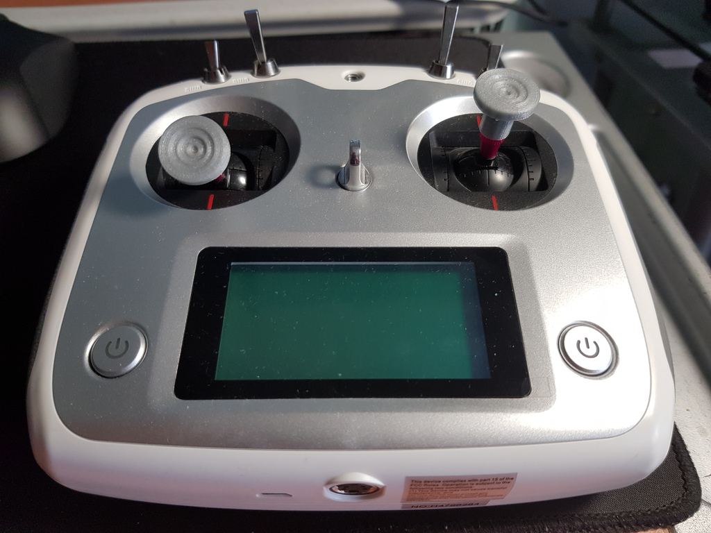 Alternative joystick for radio transmitters