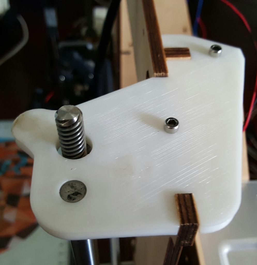 Prusa i3 lasercut frame z axis leadscrew remix