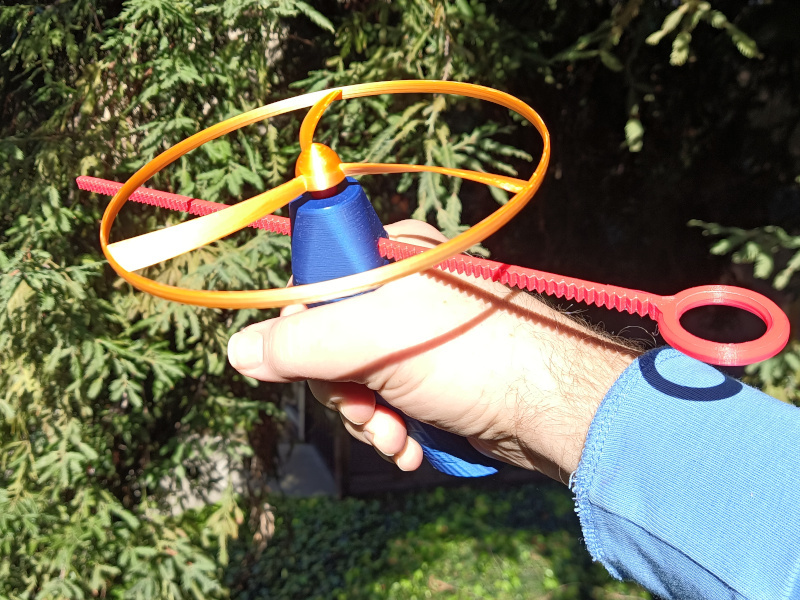 Miniatura 2 do modelo 3D Way over-engineered pullcopter v3
