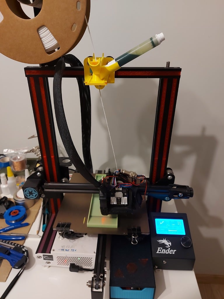 Filament painter / 3-way color blender