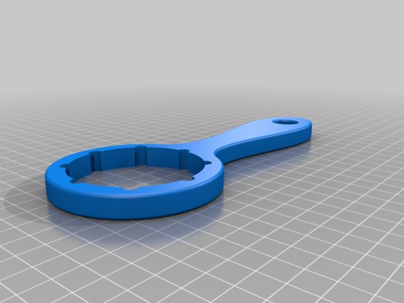5-litre container lid opener for 8-lipped caps