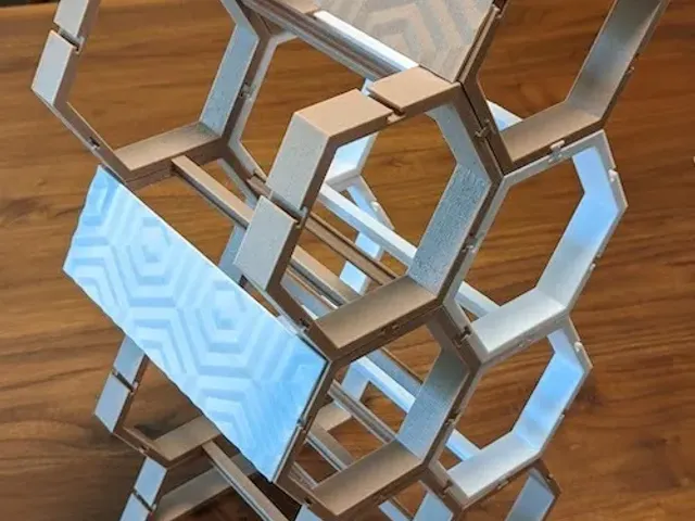 Face Plate of "Modular Wine Rack"