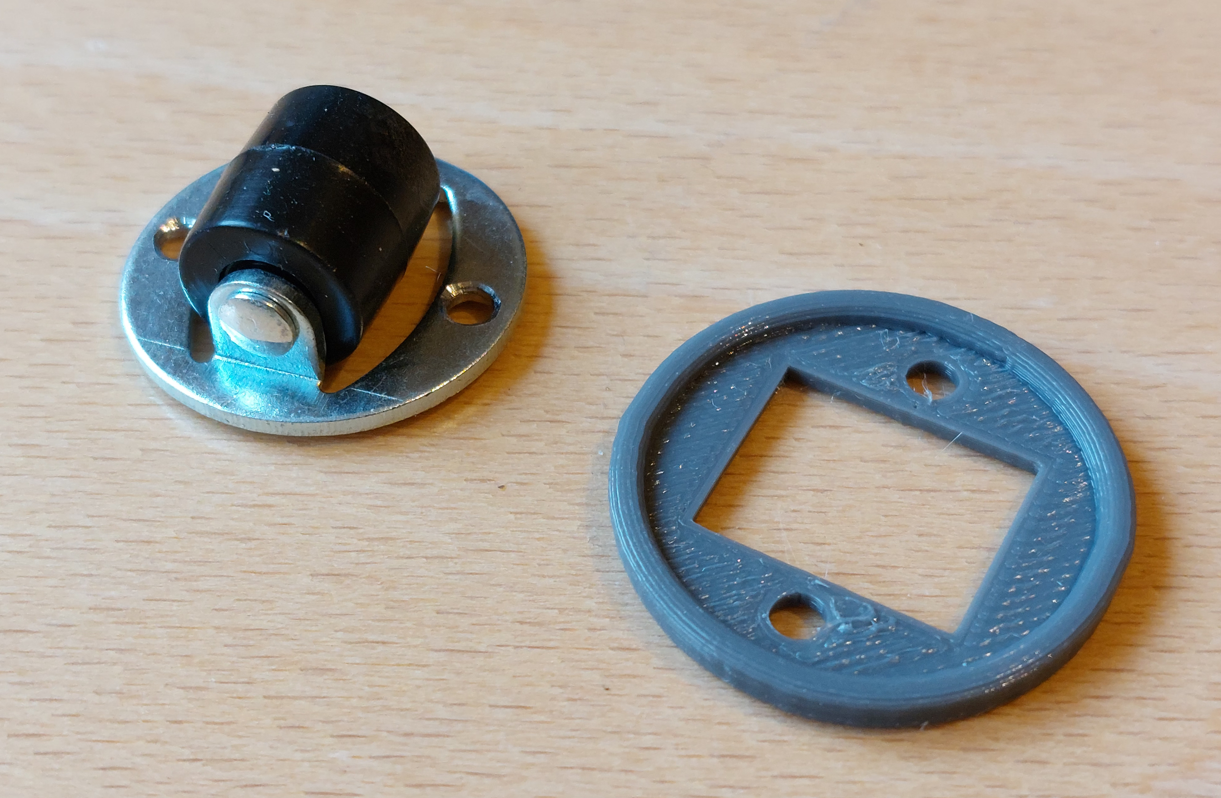 Kohlekastenrolle Bockrolle Abstandshalter Spacer