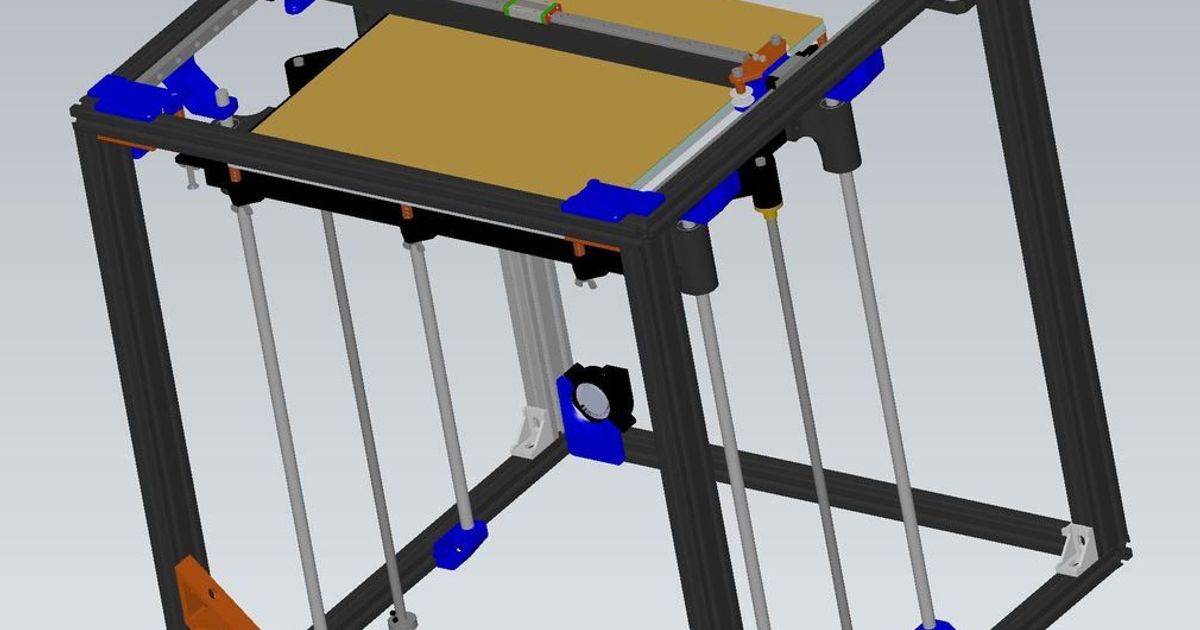 X5SA to VzBoT Minimal Linear Rail Conversion "Pooron V1" by