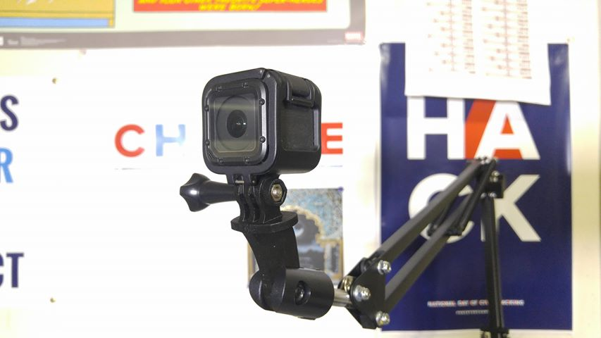 Microphone Boom Arm GoPro Mount
